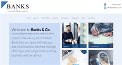 Desktop Screenshot of banksco.co.uk